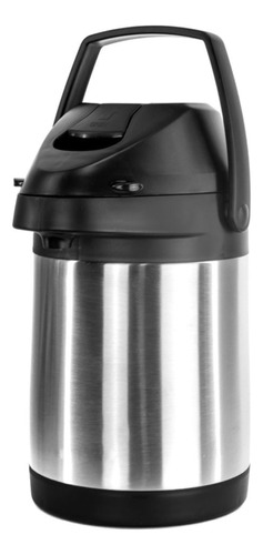  Garrafa Térmica Aço Inox Lisa 2,5 Litros