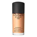 Mac Cosmetics Studio Fix Fluid Fps 15 Nc25 Tom Média Clara 30 Ml