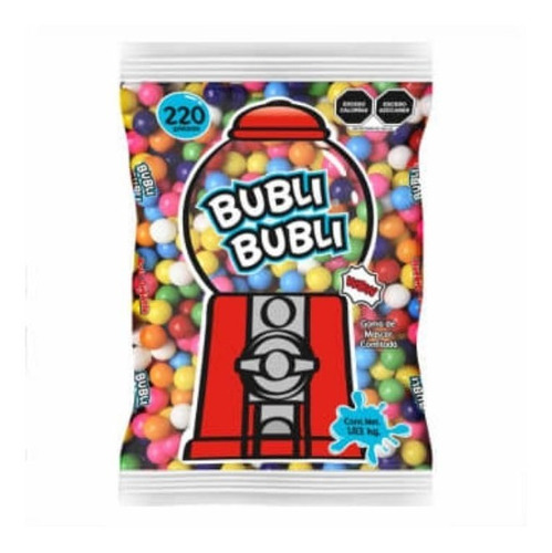 Chicle Bola Gigante 220 Piezas Bubli Bubli Oferta