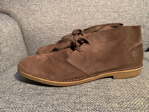 Botas Chukka Chelsea Boots Supply Lab Gamuza Café Obscuro