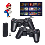 O Game Stick De Jogos Retro +42mil Jogos 128gb Novo Gd10