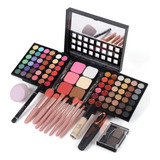 Kit De Maquillaje Completo Con Aplicador, Juego De Regalo Co