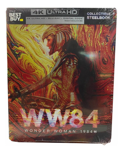 Wonder Woman 1984 4k Steelbook Importado