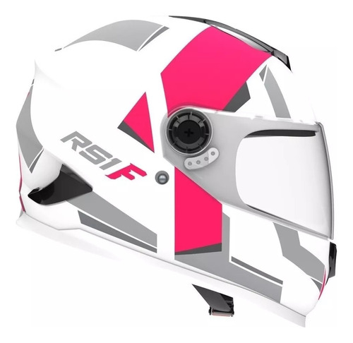 Casco Para Moto Integral Hawk Rs1 F Fucsia S (56cm) Año 2024