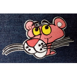 Parche Bordado Pantera Rosa - Embroidered Pink Panther Patch