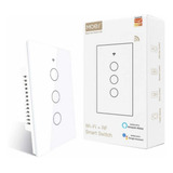 Apagador Inteligente Zigbee 3.0 Moes 3 Botones Alexa, Google