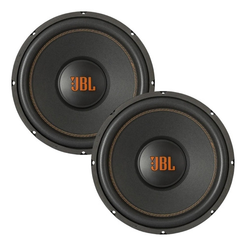 Par Subwoofer 10 Jbl Multisytem 350w 10swms350 4 Ohms Cor Preto