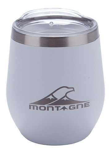 Mate Vaso Térmico  Montagne Acero Inoxidable Con Tapa 