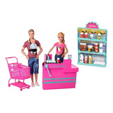 Set De Supermercado Oki Zoe Muñeca Cajera Con Accesorios