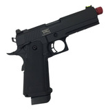 Pistola Airsoft Full Metal Blowback Tag Black Whisper 6mm