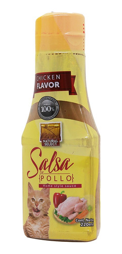 Salsa Gatos Sabor Pollo 220 Ml - Unidad a $6300