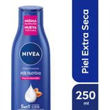 Crema Corporal Nivea Milk Nutritiva 5 En 1 250 Ml