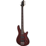 Schecter Omen-5 Bajo Eléctrico 5 Cuerdas Nogal Satinado Swn