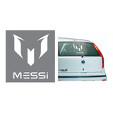 Vinilo Messi Logo Para Autos 30x25cm