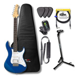 Guitarra Yamaha Pacifica 012 Dbm Azul + Kit