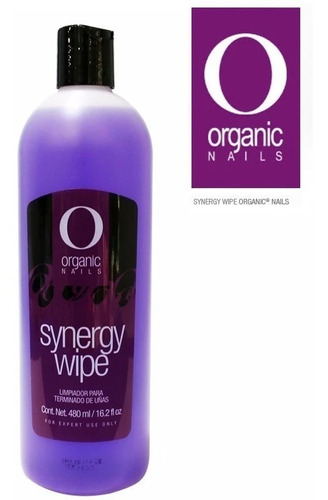 Synergy Wipe Organic Nails 480ml