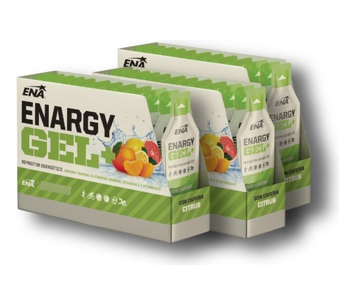 Enargy Gel+ Cafeína Ena Sport - Repositor Pack X 3 Cajas