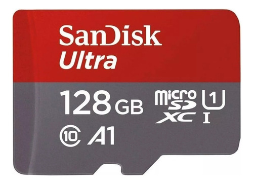 Cartão De Memória Micro Sd Sandisk 128gb Classe 10 Ultra