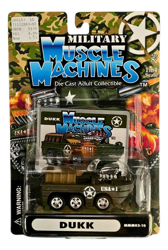 Muscle Machines Military Dukk Auto Militar