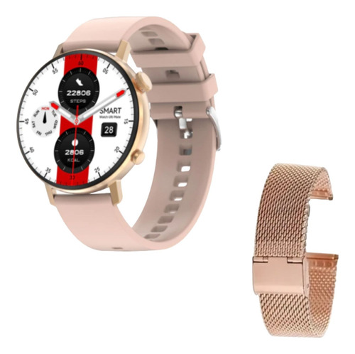 Reloj Inteligente Smartwatch Dt 88 Max Doble Malla Amoled Hd