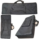 Capa Bag Master Luxo Para Teclado Roland Gw8 Nylon (preto)