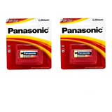 Bateria Panasonic Cr123 - 3v - Dl123 - Kit C/2