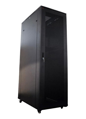 Rack 30u-800 Glc 30 Unidades Puerta De Vidrio Con Ruedas