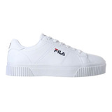 Tenis Original Fila Panache 19 Blanco Azul Mujer 5cm00772125