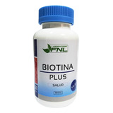 Biotina Plus 60 Caps Vitamina B7 Fnl