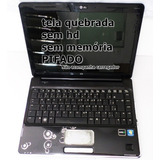 Notebook Hp Pavilion Dv4 2112br - Para Peças - Pifado