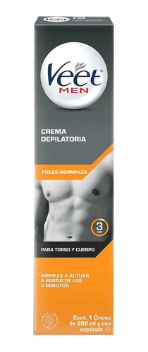 Crema Depiladora Veet Men 200ml