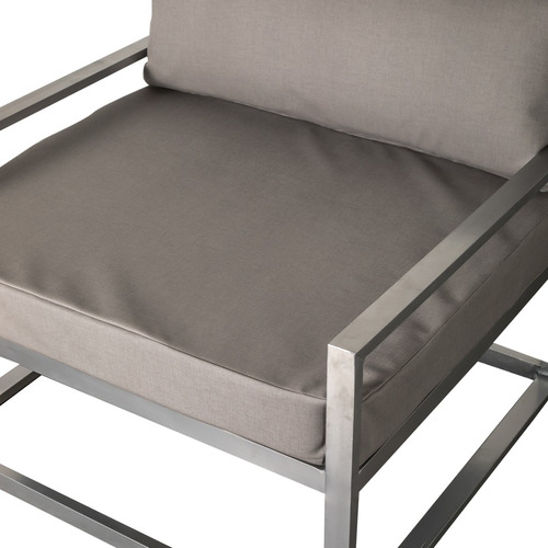 Sillon Confort Individual Simple Mueble Exterior Aluminio