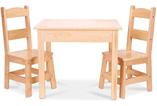 Mesa Y Sillas De Madera Maciza Melissa Y Doug, Muebles