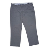 Pantalon Ralph Lauren 40x30 Classic Fit Gris Pony Azul