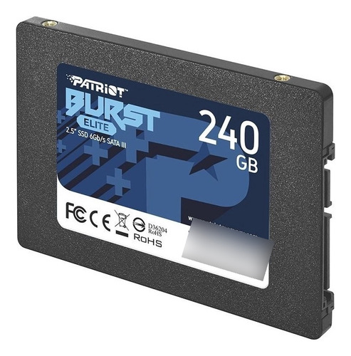 Ssd 240gb Patriot Burst Elite 2.5 Sata 3 Pbe240gs25ssdr