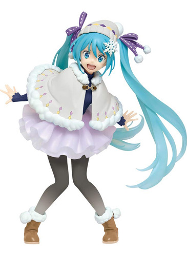 Taito Ropa De Invierno Original De 6.2 Pulgadas Hatsune Miku