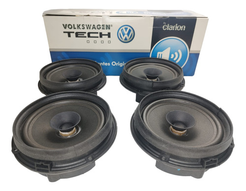 Kit De Auto Falante Original Volkswagen Tech Gol Fox Golf 