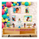 Kit Festa Facil Moana Baby Decoração Festa Infantil