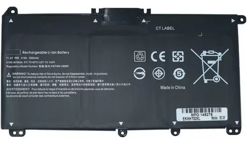 Bateria Hp 256 G7 X360 14-ce 14-dk Series 14-cf 250 G8 17-ca