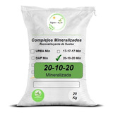 20 10 20 Mineralizado Abono Para Plantas De 15 Kilos