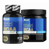 Bcaa 120 Caps + Bcaa 200g 10:1:1 Original Growth Supplements