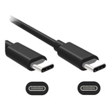 Cable Usb Tipo C A C Carga Rapida Celulares Tablets 1,5mtsx2