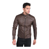 Chamarra Cazadora Hombre Vinipiel Moda Biker