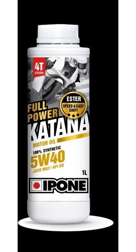 Aceite Ipone Katana Full Power 5w40 100% Sintetico Mdelta