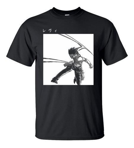 Playera Levi Ackerman Attack On Titan Anime Manga Geek A3127