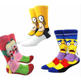 Calcetines Diseño Entretenido 3 Pares Simpson