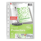 Protectores De Hoja Mini De Carga Superior Wilson Jones, 5.5