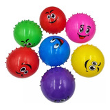 10 Pelotas Inflables Plasticas Chicas Juego