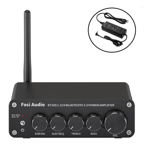 Amplificador De Potencia Fosi Audio Bluetooth Bt30d 2.1