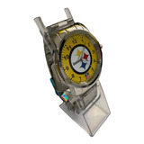 Reloj Nfl Steelers  Pittsburgh Analogo  Extensible 